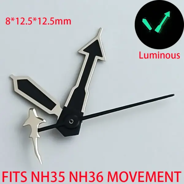 NH35 NH36 Watch Hands Green Luminous Set - Image 18