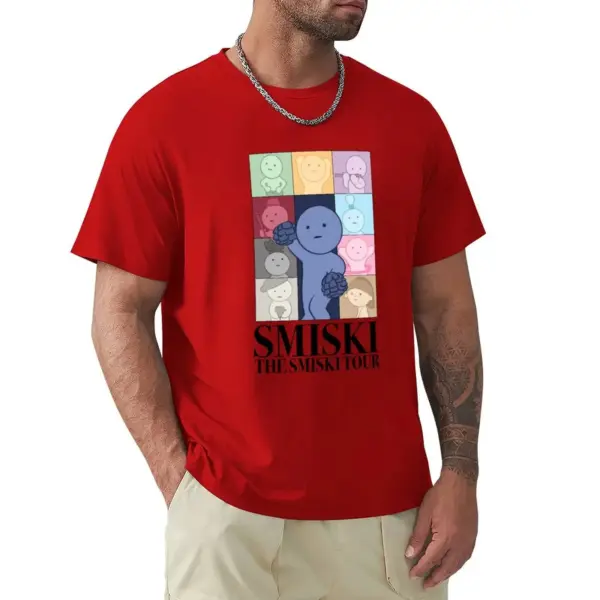 Smiski Eras Cotton T-Shirt for Unisex - Image 9