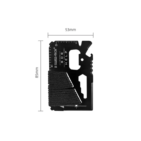 Stainless Steel Multi-Function Credit Tool Card - Image 3