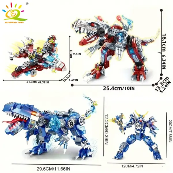 Jurassic Dinosaur World Building Blocks Set - Image 3