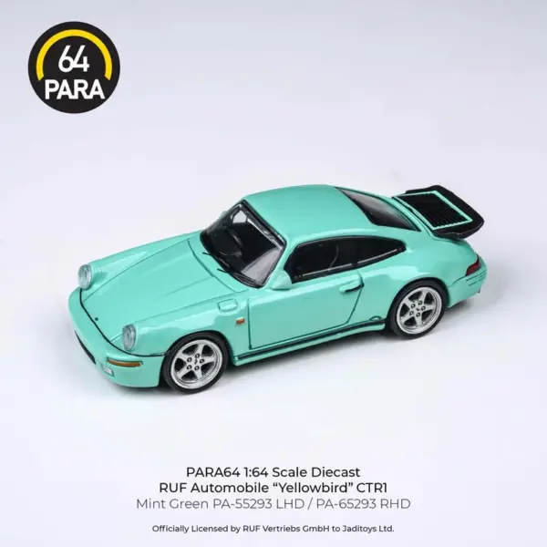 1/64 Scale RUF CTR Yellowbird Diecast Model - Image 2