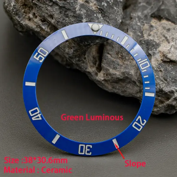 C3 Green Luminous Ceramic Bezel Insert 38mm - Image 18