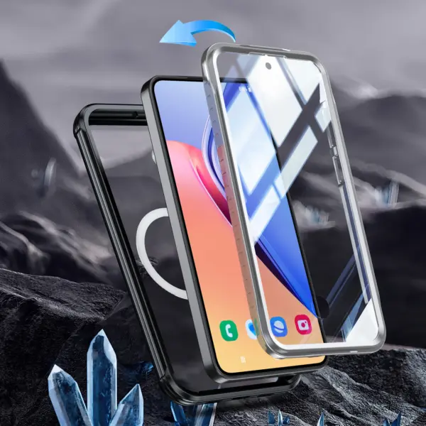 Samsung A55-5G Magnetic Shockproof Phone Case - Image 4
