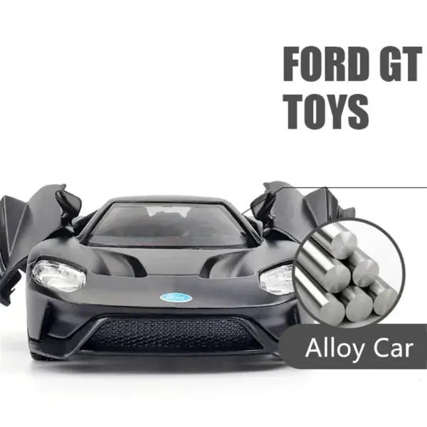 1:36 Ford GT Sports Car Diecast Model - Image 4