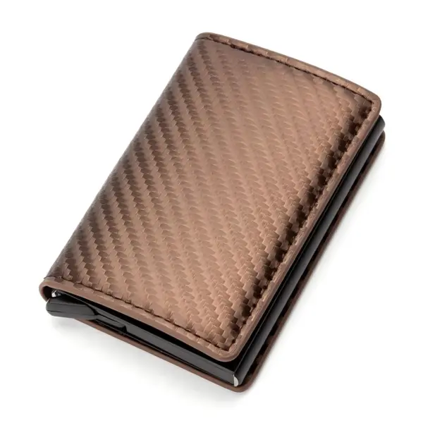 Men's Black RFID Wallet Card Holder - Image 5