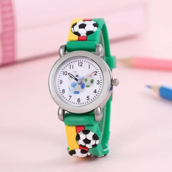 Cartoon Football Children's Quartz Watch - Image 2
