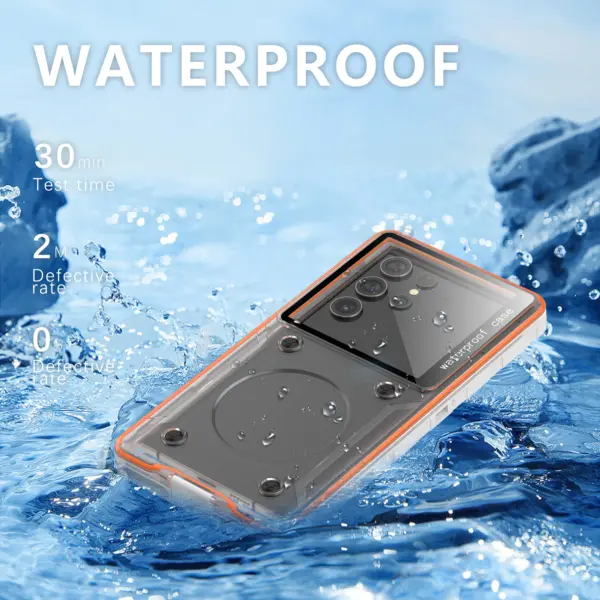 Transparent IP68 Waterproof Phone Case for 6.9 inches Phones - Image 2