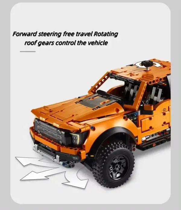 1379 PCS Building Blocks Pickup Truck Set - Image 3