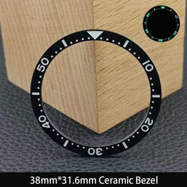 Luminous Ceramic Bezel Insert 38mm Watch Part - Image 27