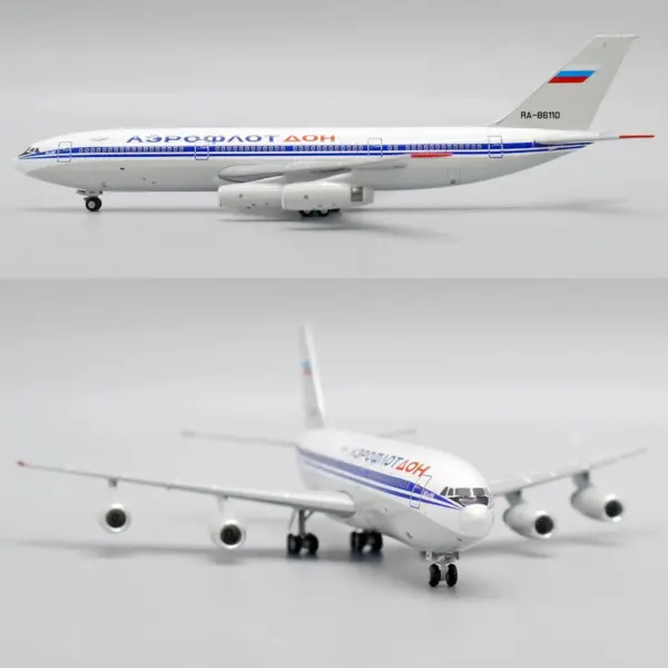 1/400 Scale Russian IL-86 Aircraft Model