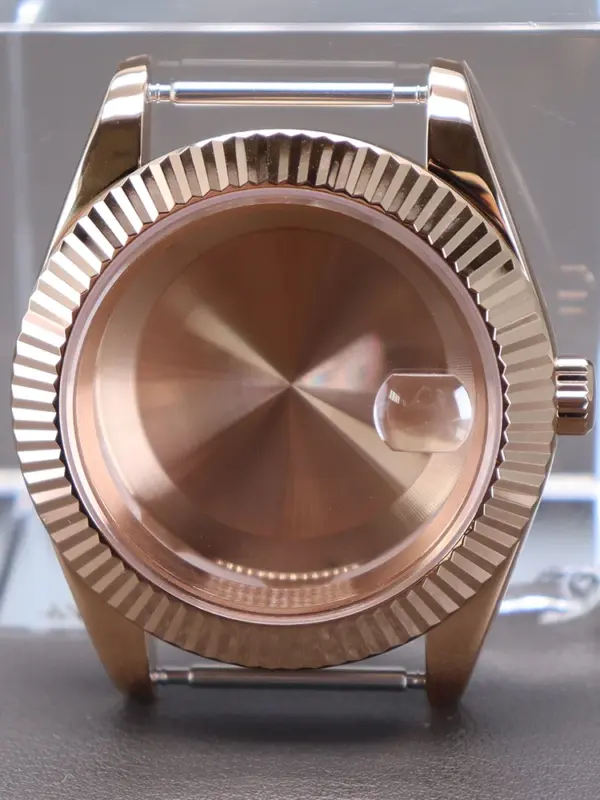 Rose Gold Watch Case for NH35 NH36 Miyota - Image 7