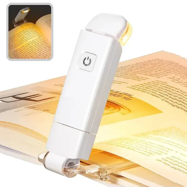 USB Rechargeable Clip-On Book Light