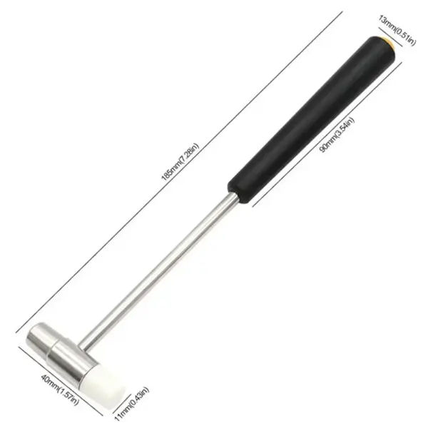 Mini Metal Rubber Double-Head Hammer for Repairs - Image 7