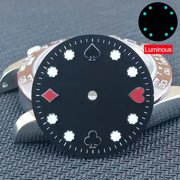 28.5mm Luminous Watch Dial for NH35 Movement - Image 9