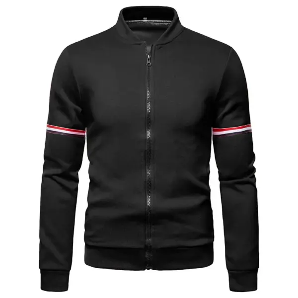 Men's Windproof Baseball Jacket 4XL - Image 8