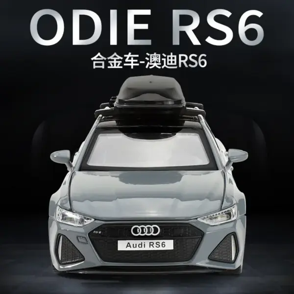 1:32 Scale Audi RS6 Diecast Model Car - Image 4