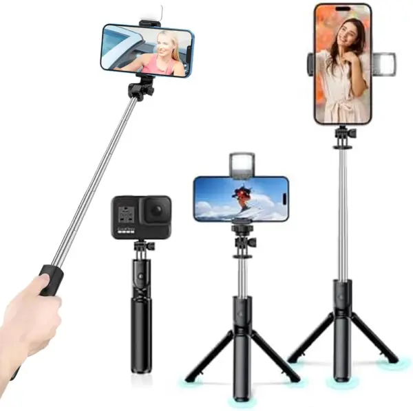 Bluetooth Selfie Stick Tripod for Smartphones