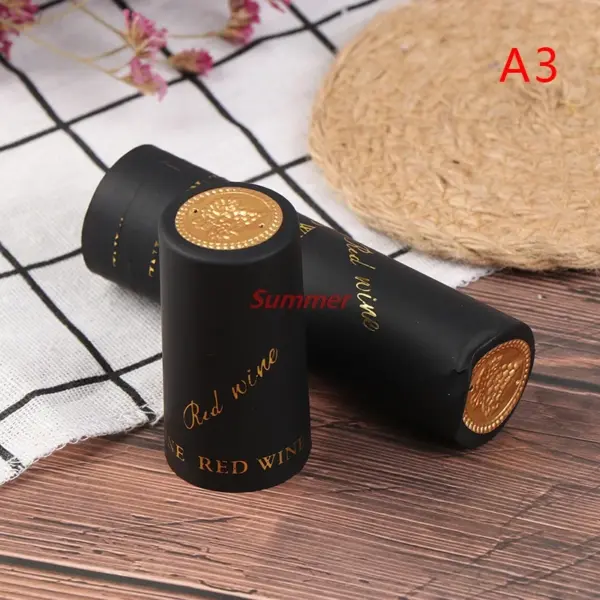 10pcs PVC Heat Shrink Caps for Wine Bottles - Image 13