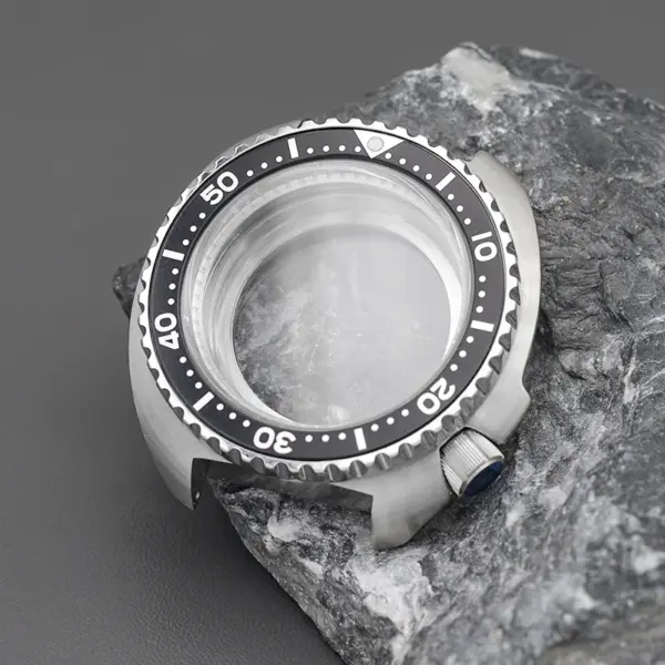 Turtle Abalone Diving Watch Case for NH35 NH36 - Image 2