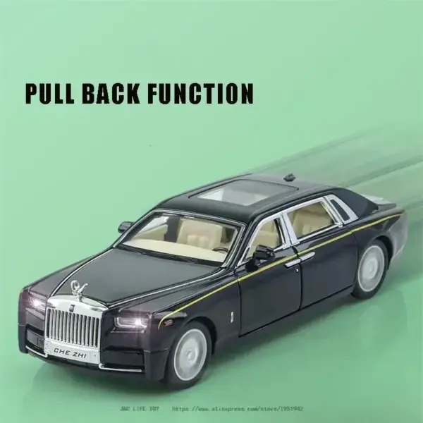 1:32 Rolls-Royce Phantom Diecast Model Car - Image 4