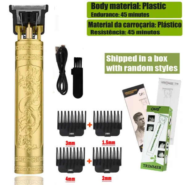 OHS T9 Hair Clipper Rechargeable Trimmer - Image 11