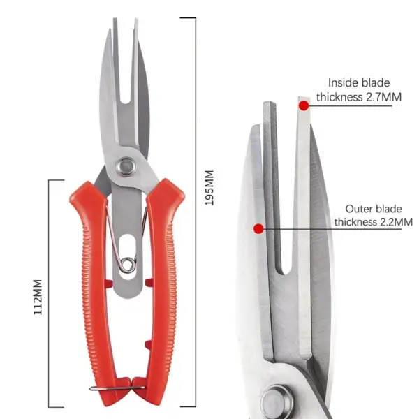 Double-edged Pruning Shears for Garden Use - Image 3