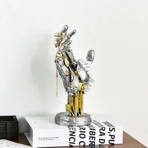 Cyberpunk Controller Stand with Robot Hands - Image 4