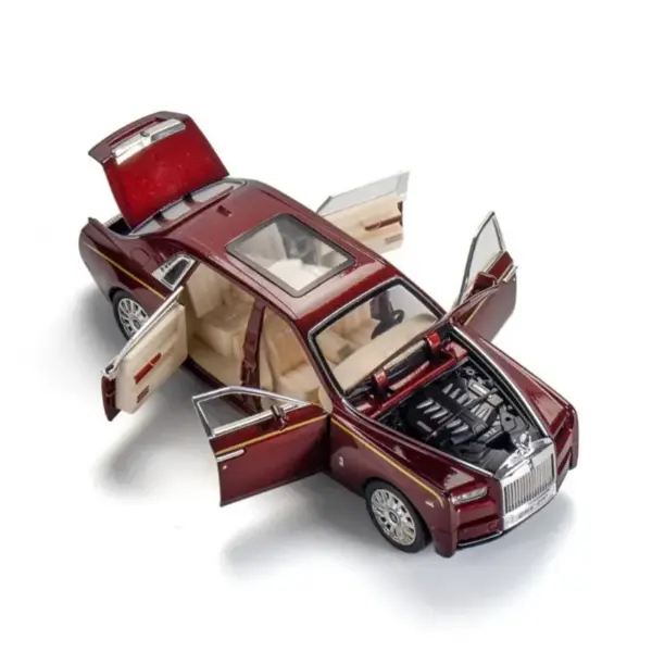 1:24 Diecast Rolls-Royce Phantom Model Car - Image 6