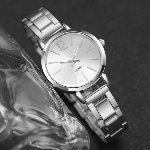 6PCS Women's Quartz Watch Jewelry Set V248 - Image 4