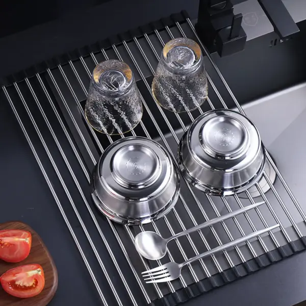 Stainless Steel Sink Drain Rack Multi-Sized - Image 4