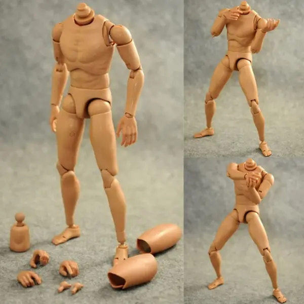 1/6 Scale B001 Male Soldier Body Model