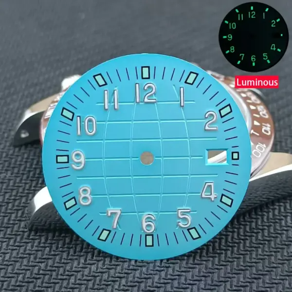 31.5MM Luminous Watch Dial for NH35 Movement - Image 6