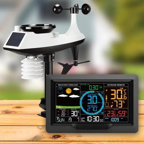 Professional Wireless Weather Station with Outdoor Sensor