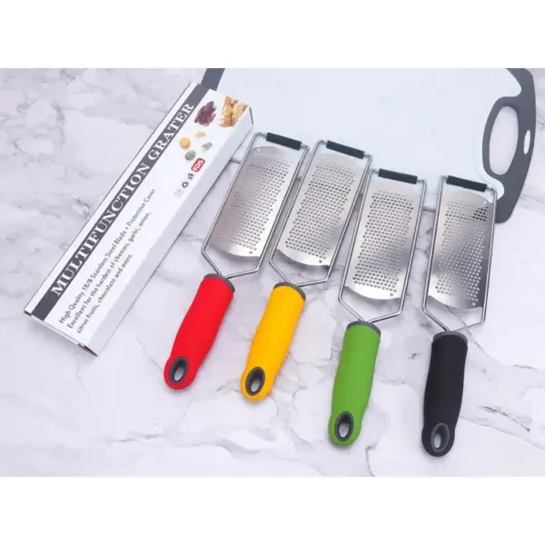 Stainless Steel Multi-Purpose Cheese Grater - Image 3