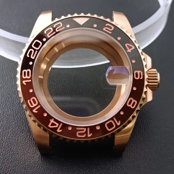 Stainless Steel GMT Watch Case for NH35 Movement - Image 15