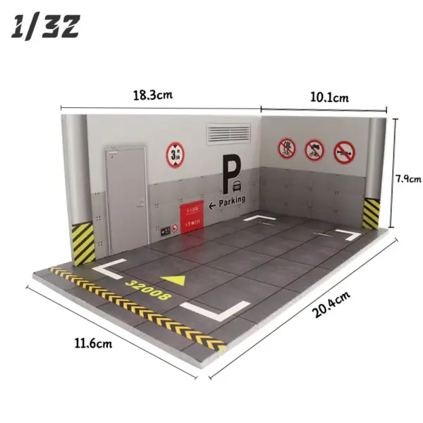 Diorama Garage for Diecast Model Cars - Image 14