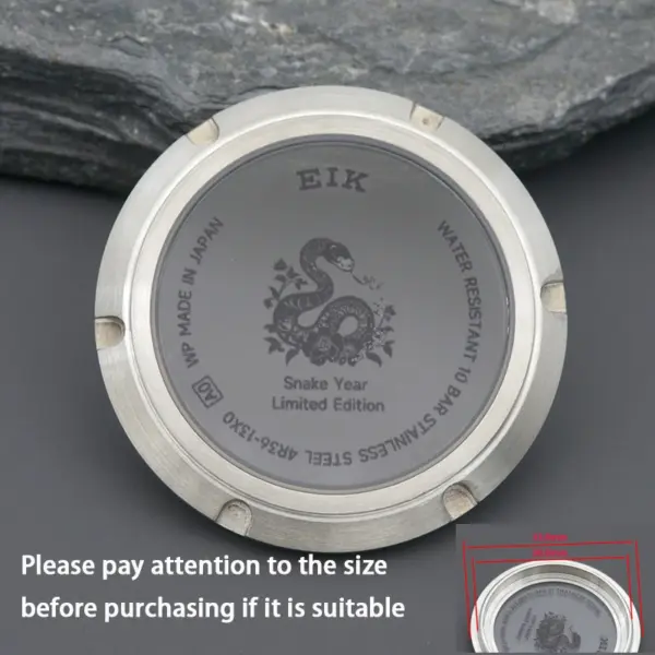Custom Stainless Steel Watch Back Cover NH35 NH36 - Image 19