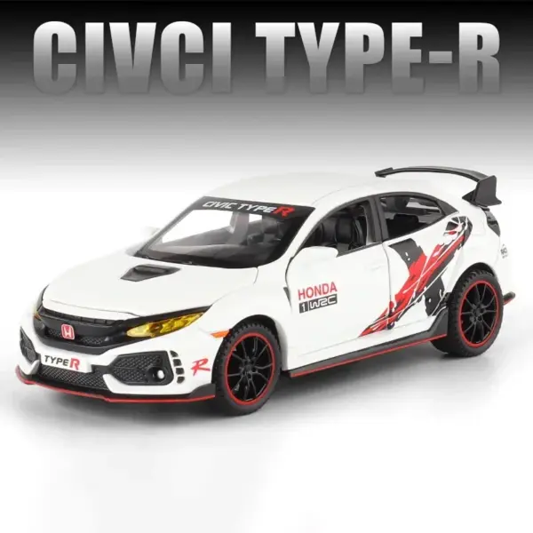 1:32 Honda Civic Type-R Diecast Toy Car - Image 8
