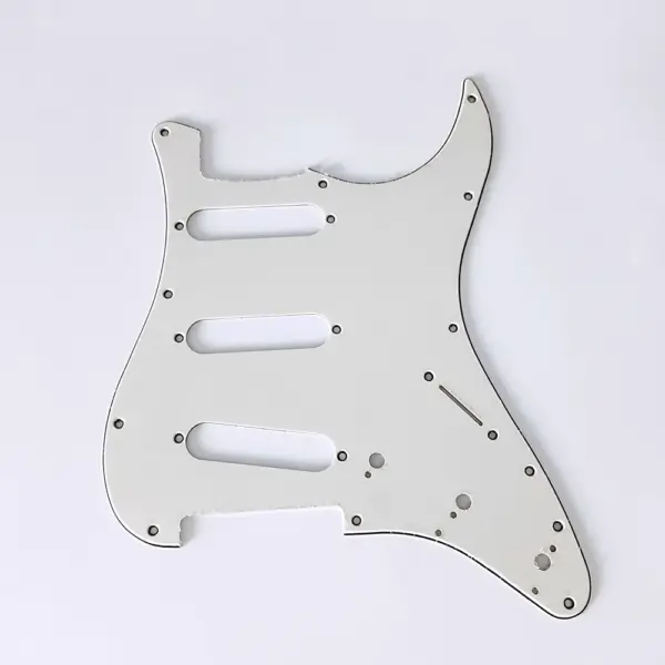 11 Hole Stratocaster Guitar Pickguard 3 Ply - Image 18