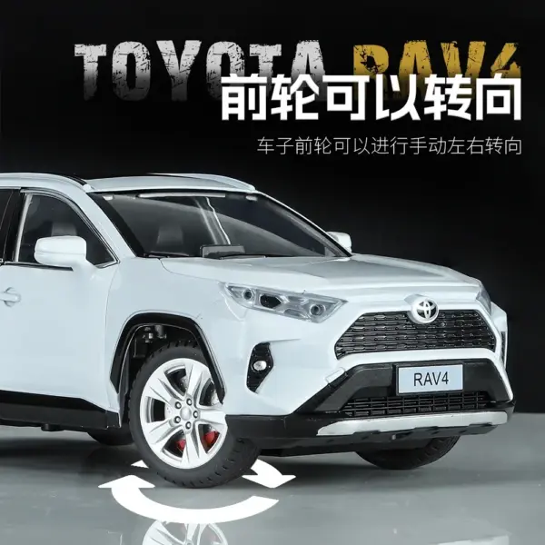 1:24 Toyota RAV4 Diecast Metal Model Car - Image 3