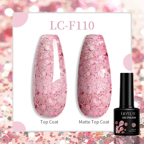 LILYCUTE 129 Colors 7ml Nail Gel Polish - Image 84