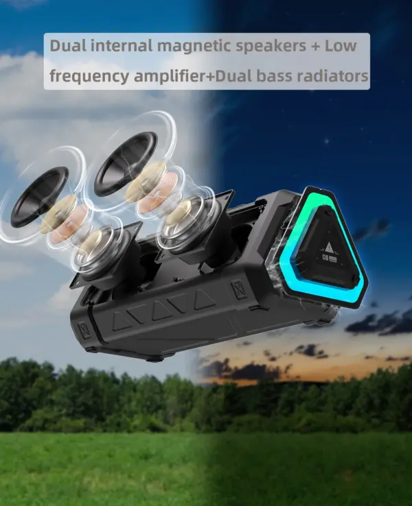 MLOVE P3 Outdoor Bluetooth Speaker 40W IPX7 - Image 3