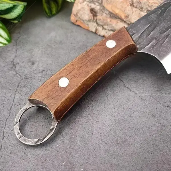 Professional Stainless Steel Kitchen Cleaver Knife - Image 5