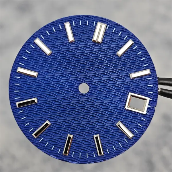 28.5mm Stainless Steel Watch Dial for NH35 - Image 7
