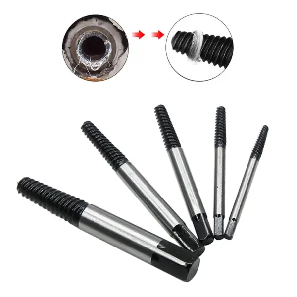 6Pcs Screw Extractor Set for Damaged Bolts - Image 5