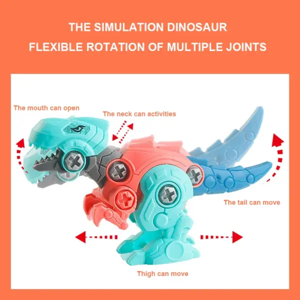 Dinosaur Puzzle Assembly Toy Surprise Eggs - Image 5