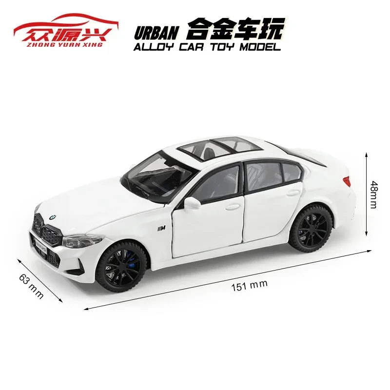 1:32 BMW 320I Diecast Metal Model Car 4 1:32 BMW 320I Diecast Metal Model Car - Image 4