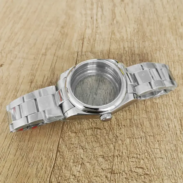 36mm Stainless Steel Watch Case for NH35/NH36 - Image 2