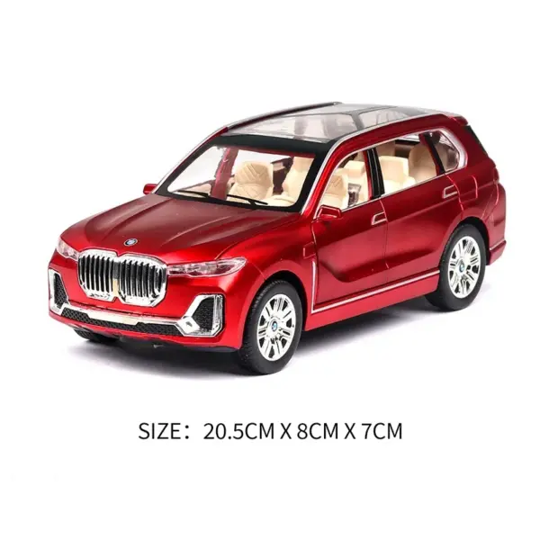 1:24 Scale BMW X7 Die-cast Car Model - Image 10