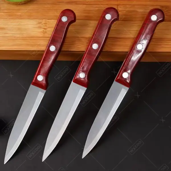 Stainless Steel Cleaver Kitchen Knife Set - Image 5